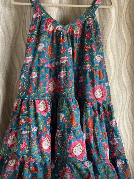 Rosie dress turquoise