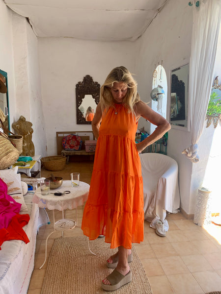 Cindarella silk  orange