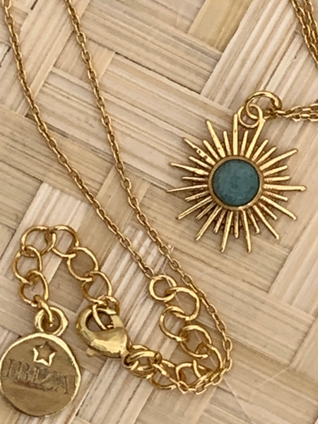 Amazonite  - Ibiza  Sun ☀️ necklace