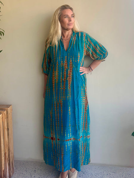Lisa Silk dress no 1 emerald