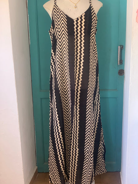 Geometric long  dress