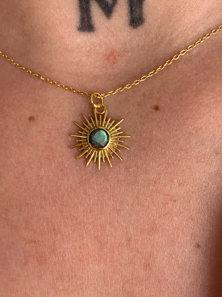 Amazonite  - Ibiza  Sun ☀️ necklace