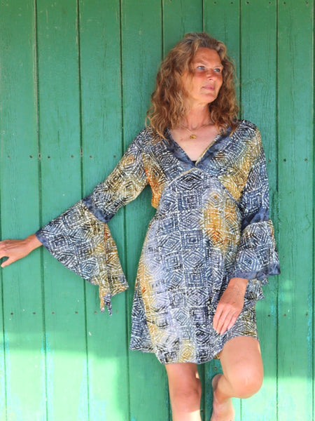 FIONA DRESS IN SILKY