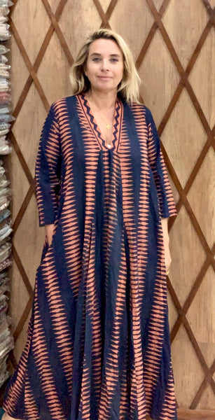 PAM MAXI Dress long sleeve