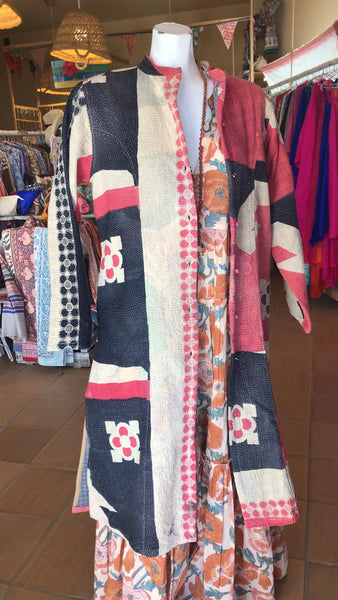 Kantha kimono coat 🧥  boho beautiful prints