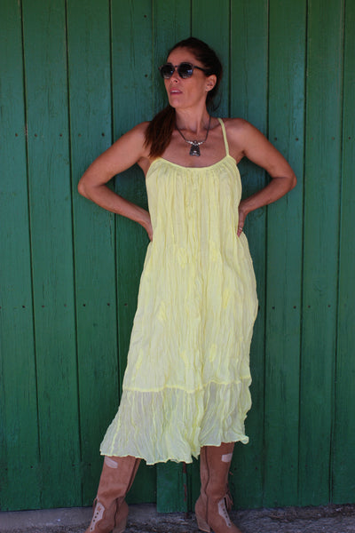 Apsara Ibiza bohemian long super soft dress , white summer maxi  organic muslin cotton dream