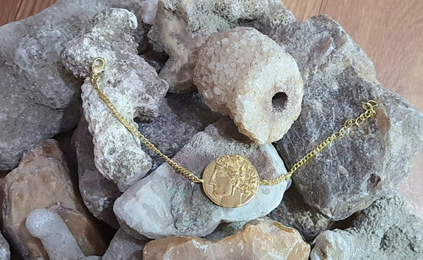 Tanit  - goddess of Ibiza Bracelet
