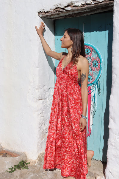 Magic silky dress