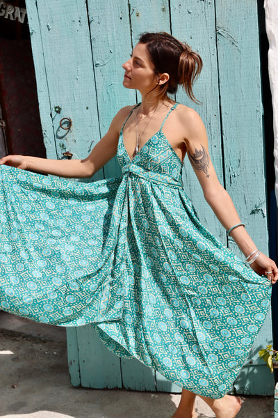 Beach dress silky