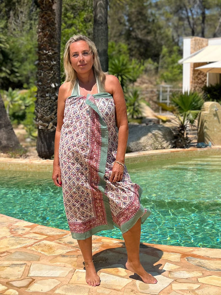 Sarong   , Pareo  , cotton shawl and beach wrap - new collection 2025