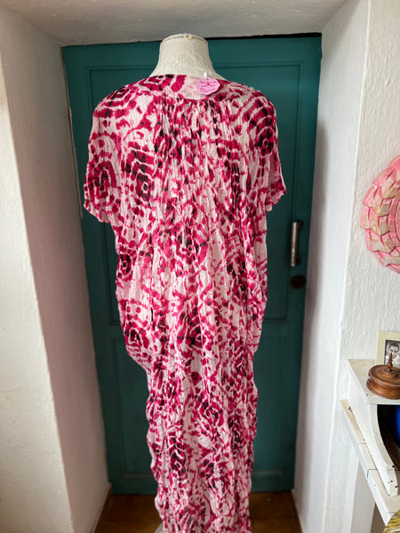 Bodrum kaftan  pink -  AUROBELLE  IBIZA
