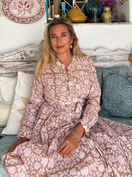 Eco dress beige  full swing