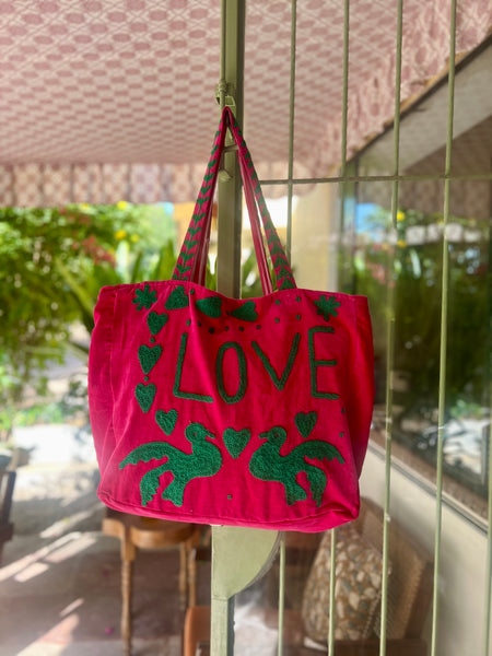 Velvet Love Tote Bag – Big Inside, City Ready -  AUROBELLE  IBIZA