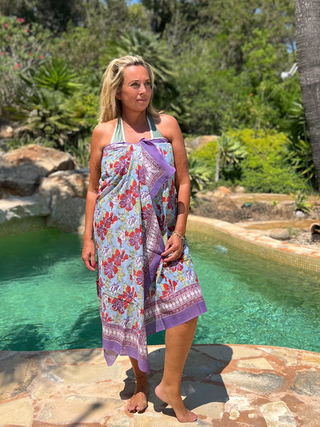 Sarong   , Pareo  , cotton shawl and beach wrap - new collection 2025