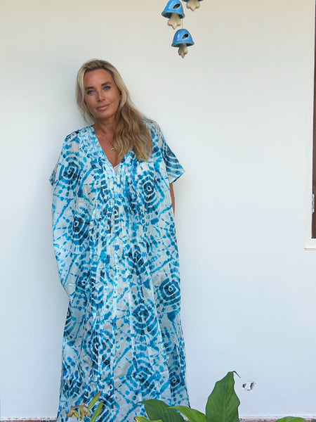 Bodrum kaftan  Blue