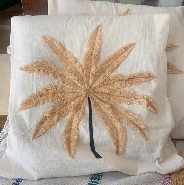 Ibiza palm tree cushion