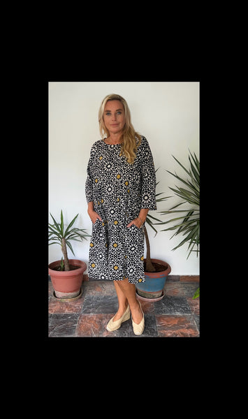 Hanoi cotton dress -  AUROBELLE  IBIZA