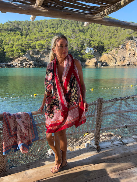 Sarong   , Pareo  , cotton shawl and beach wrap - new collection 2025