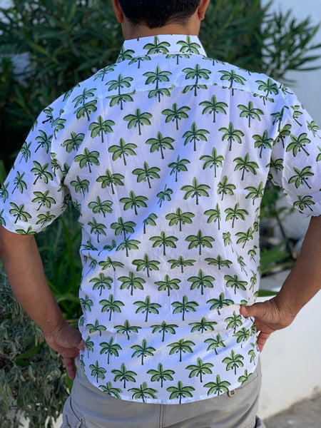 Ibiza Men shirt palm tree