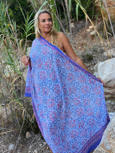 Sarong   , Pareo  , cotton shawl and beach wrap - new collection 2025