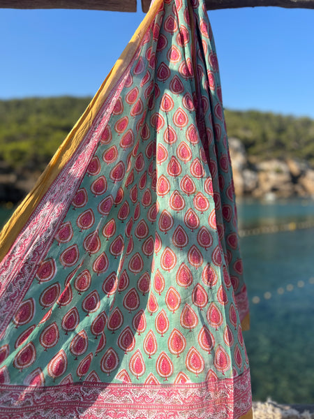 Sarong   , Pareo  , cotton shawl and beach wrap - new collection 2025