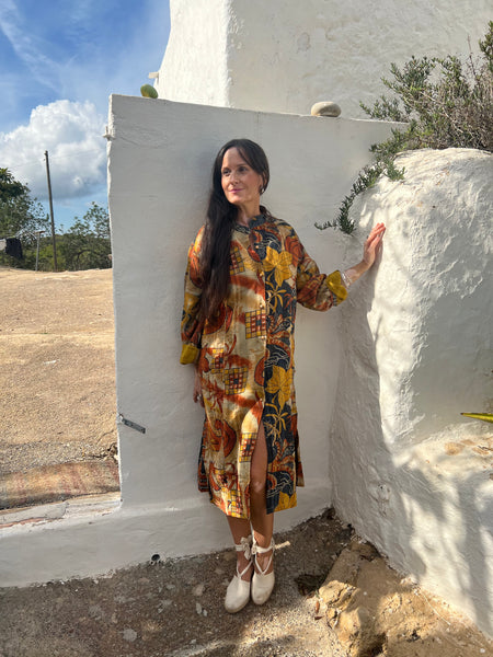 Boho  beautiful Kantha vintage coat