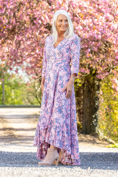 GODDESS DRESS ROSE