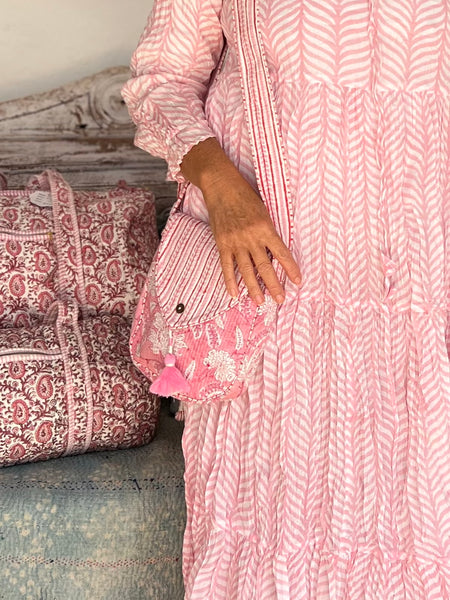 Brigitte cross body Bag pink