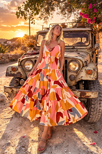 Sally dress  sunshine ☀️ from Ibiza -  AUROBELLE  IBIZA