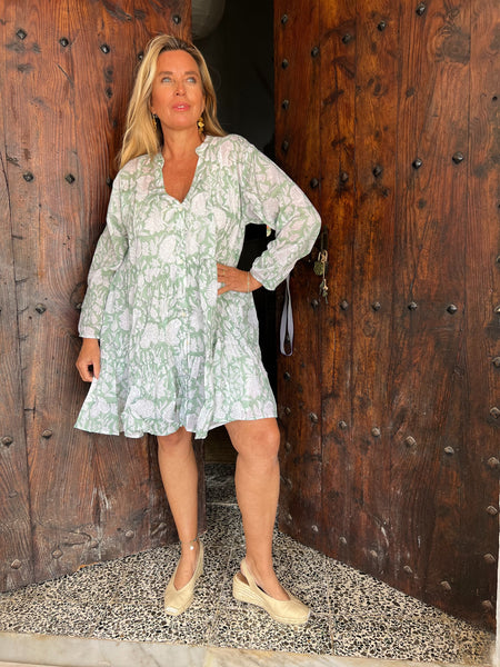 Hawa  mahal  short in mint green Formentera