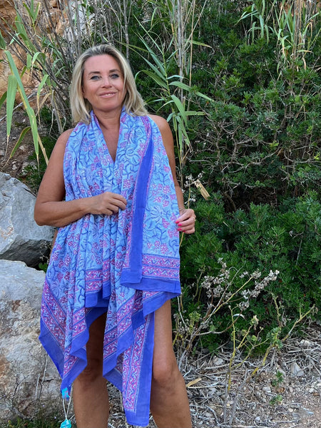 Sarong   , Pareo  , cotton shawl and beach wrap - new collection 2025