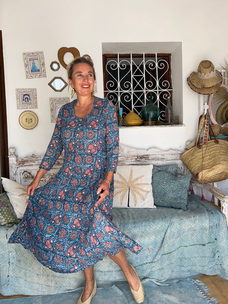 KALI DRESS Blue