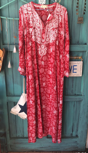 Silk crepe  maxi kurta exclusive Limited Edition