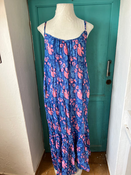 Apsara summer long dream dress blue