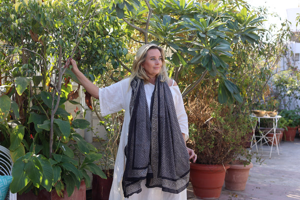 Big size Sarong   Ethnic or Pareo in block print new collection