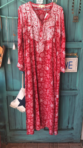 Silk crepe  maxi kurta exclusive Limited Edition