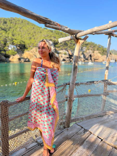Sarong   , Pareo  , cotton shawl and beach wrap - new collection 2025
