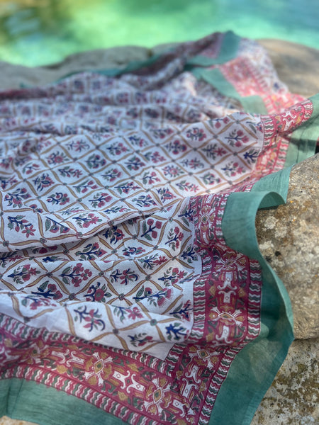 Sarong   , Pareo  , cotton shawl and beach wrap - new collection 2025