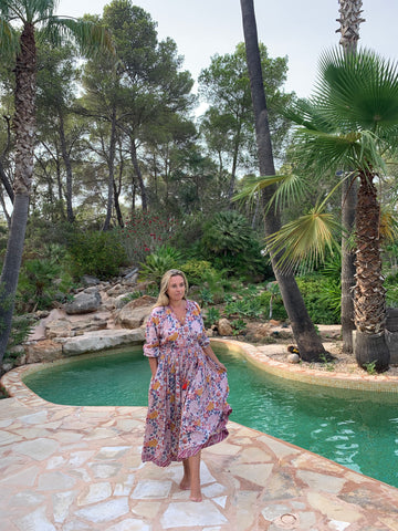 strapless open back dress Gypsy queen dress – AUROBELLE IBIZA