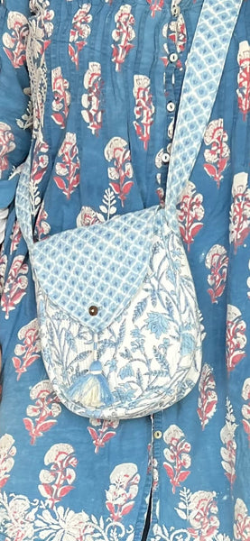 Brigitte cross body Bag blue