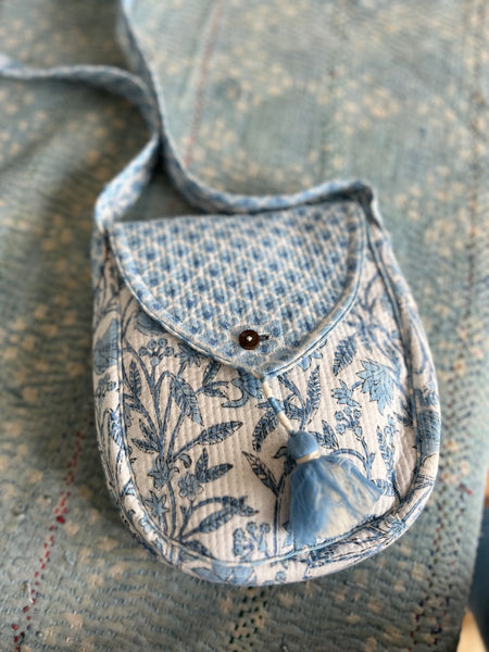 Brigitte cross body Bag blue