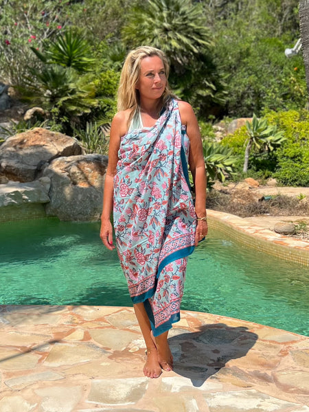Sarong   , Pareo  , cotton shawl and beach wrap - new collection 2025