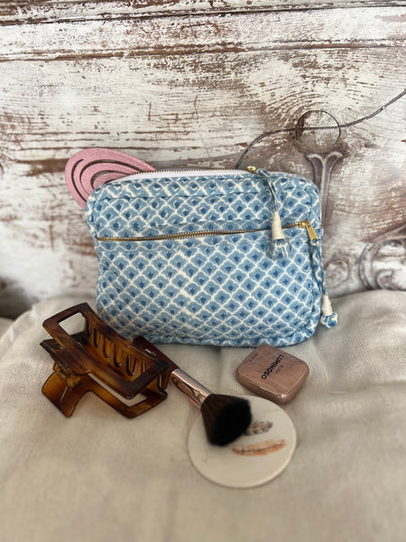 Jane Haveli Cosmetic Bag square/Blue