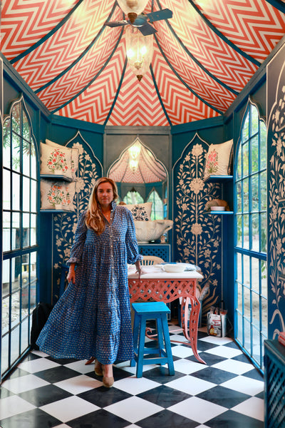 Romantic dress blue Jaipur