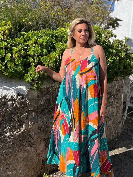 Santa Cruz dress  Pucci -  AUROBELLE  IBIZA