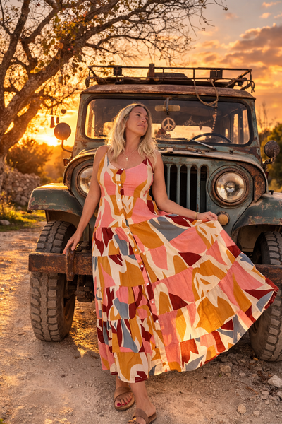 Sally dress  sunshine ☀️ from Ibiza -  AUROBELLE  IBIZA