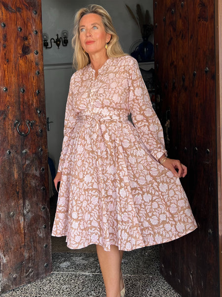 Eco dress beige  full swing