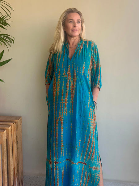 Lisa Silk dress no 1 emerald