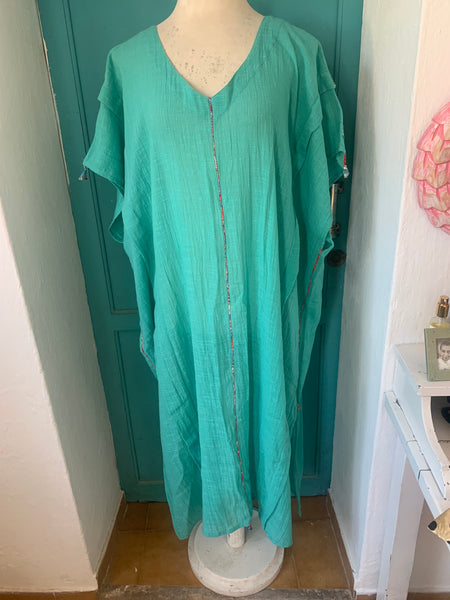 Flori Kaftan turquoise