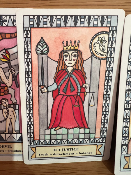 Flower Tarots cards – A Bach Remedy for Each Major Arcana from Artist from Ibiza